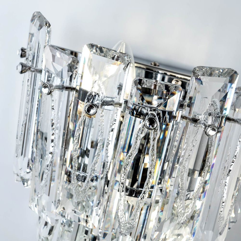 Настенный светильник 14*26 см, MODELUX ML.7082.02 CR хром