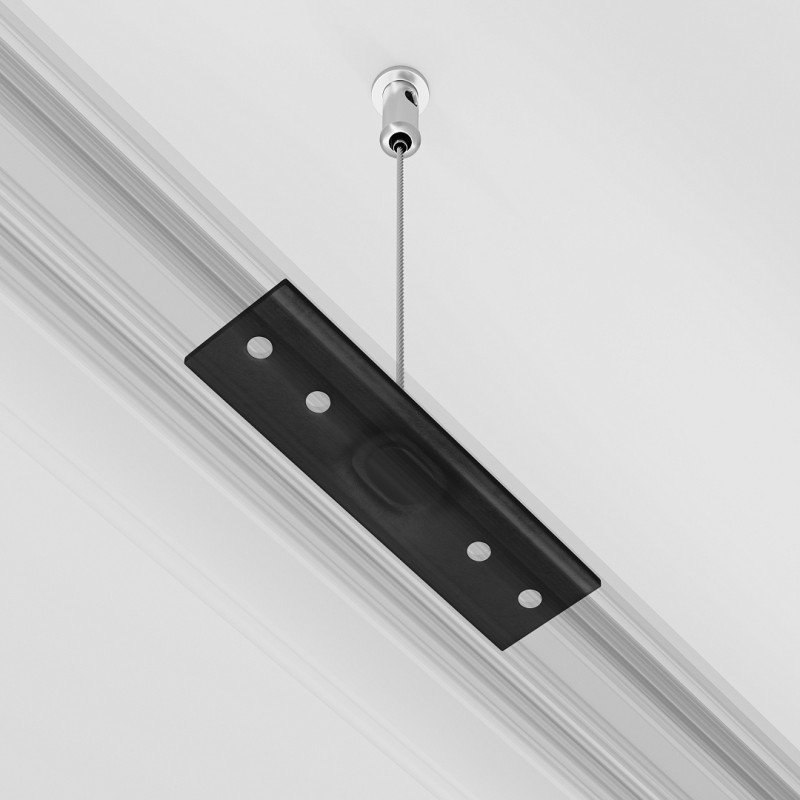 Подвес тросовый 2 шт Maytoni Technical Magnetic track system Exility TRA034SW-2B черныйIP 20