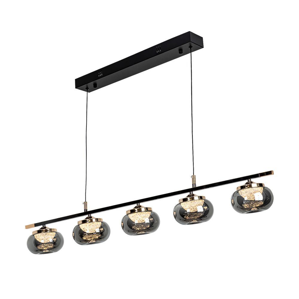 Светильник 105*15*-15 см, *LED*35W, 3000-6000K, Modestyle  MS.2525.1050, Чёрный, Золото