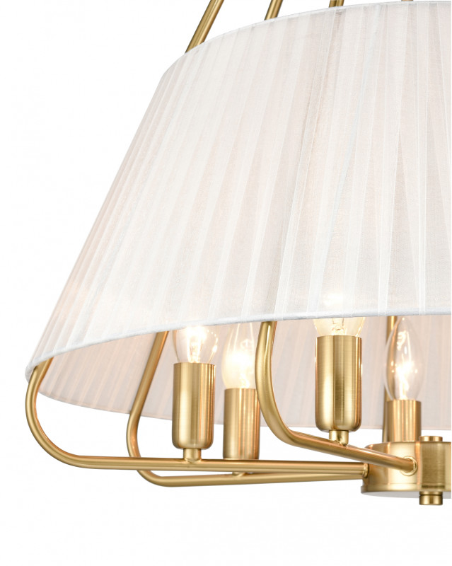 Подвесная люстра  60*135 см, 7*E14 золото Vele Luce Isabella VL4254P07