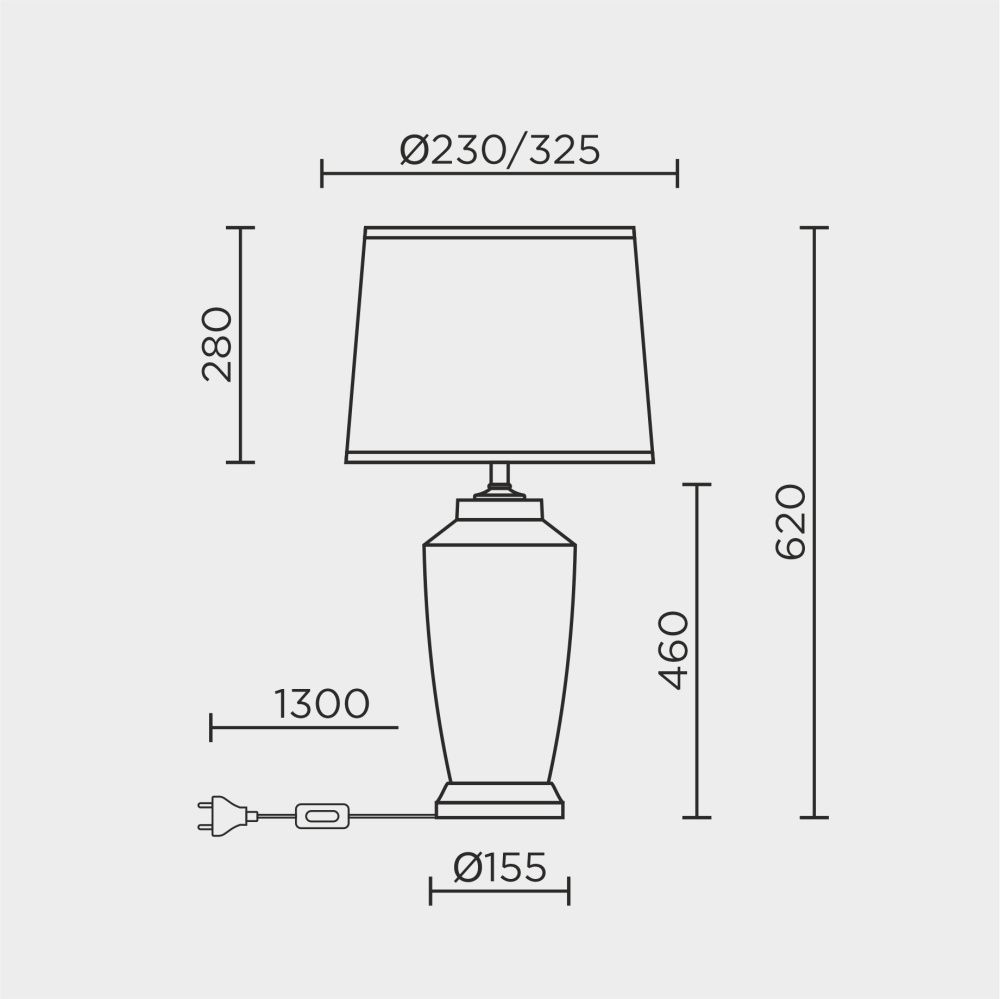 Настольный светильник MODELUX ML.6190.01TL BS