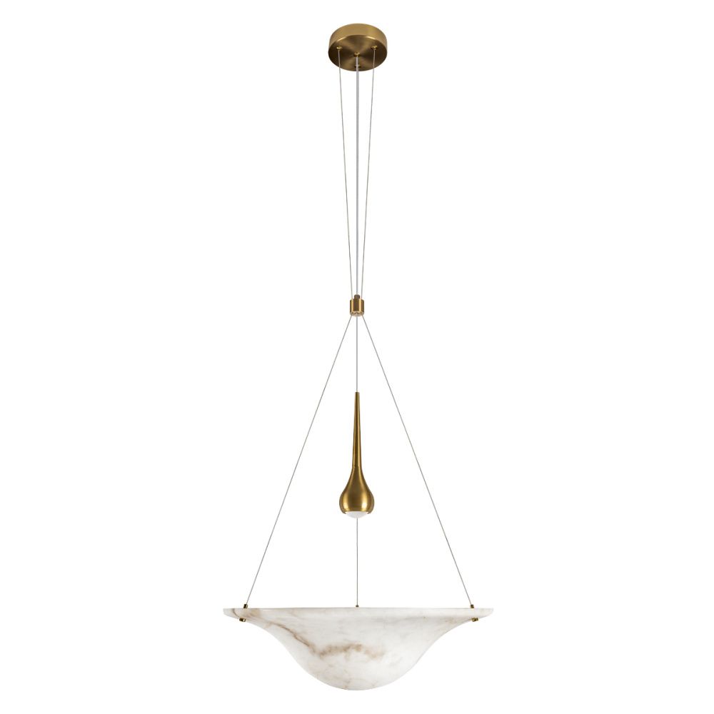 Подвесной светильник 50 см, 40W, 3000K, Loft IT Liberty acrylic 10552P, бронза
