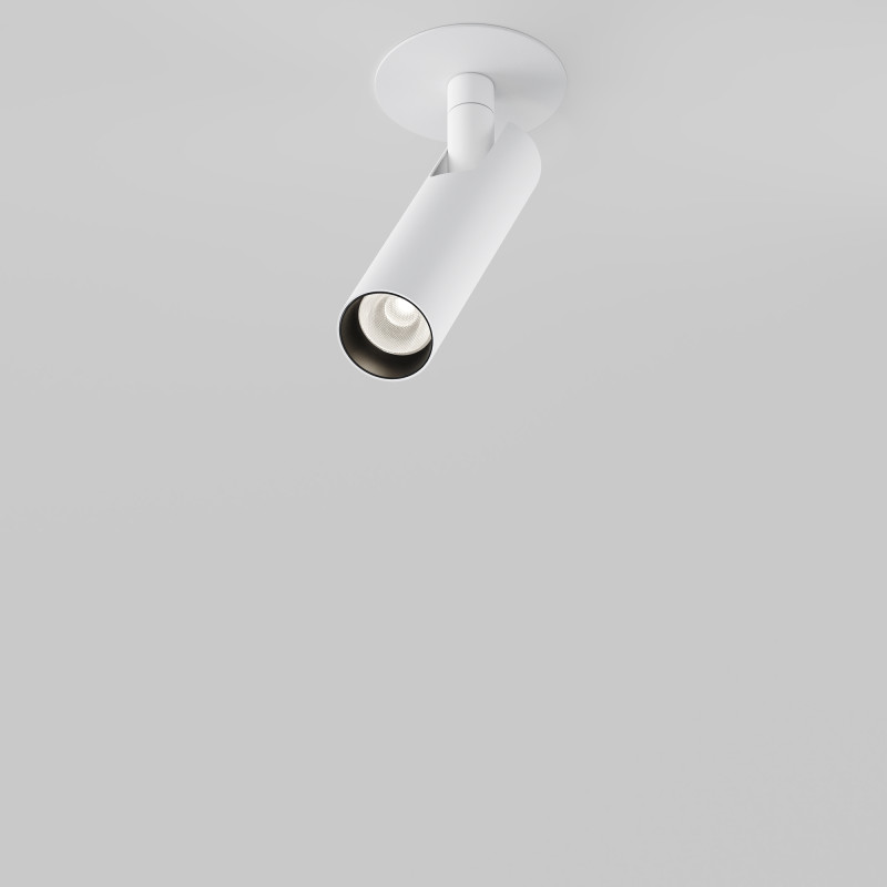 Встраиваемый светильник 3*3*15,1 см, LED, 6W, 4000К, Maytoni Technical Focus T C141RS-L125-6W4K-W белый