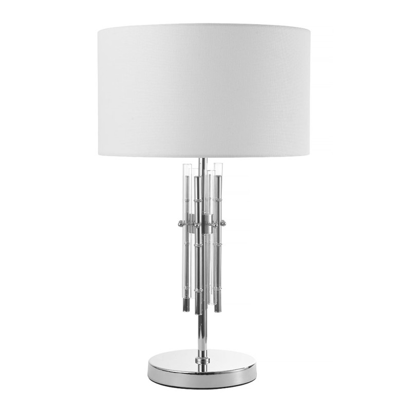 Настольная лампа 57 см, Arte Lamp Taygeta A4097LT-1CC, хром