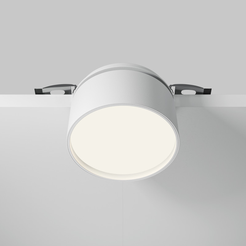 Встраиваемый светильник 8.5/8.2 см, LED*12W, 4000К, IP20, 970 Lm Maytoni Technical ONDA DL024-12W4K-W белый