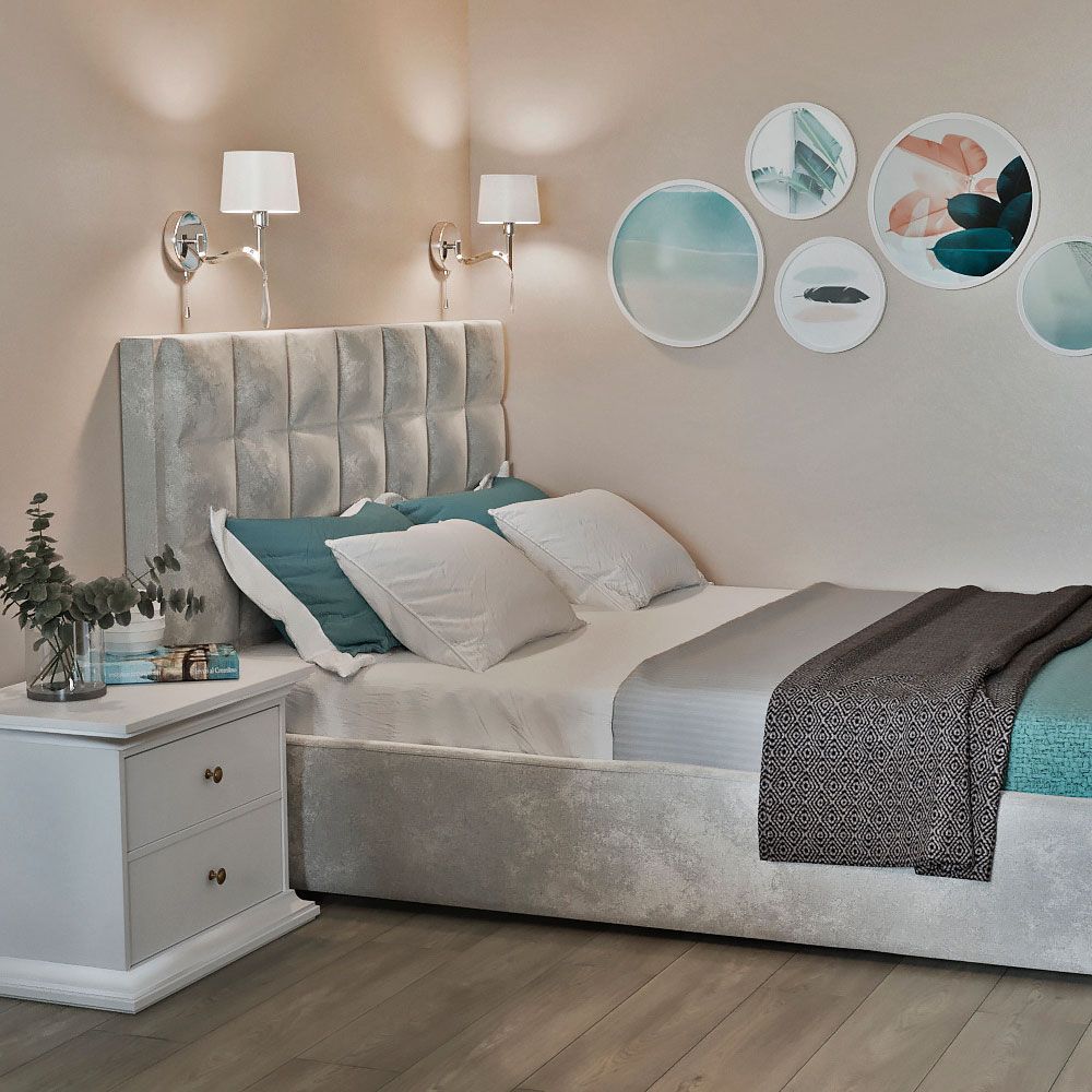 Бра 25*15*34 см, 1*E14, W,  Eurosvet Madera 10127/1, хром