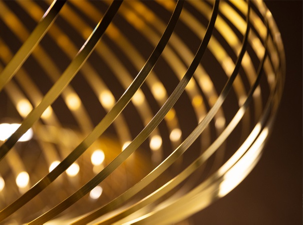 Светильник DZN-44751 ЗОЛОТО D790/H3000/2/LED/3000K SPRING PENDANT by Tom Dixon