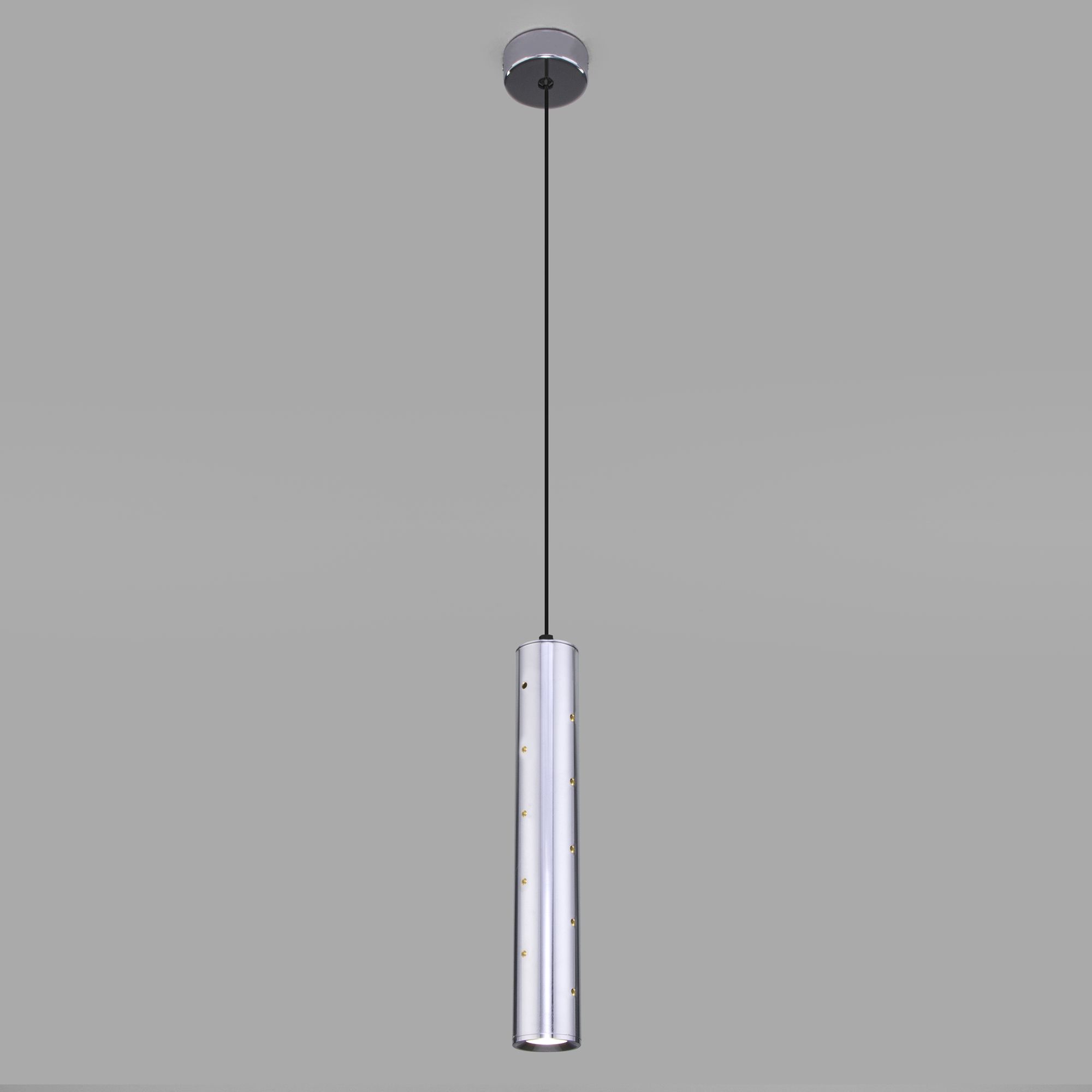 Подвесной светодиодный светильник 50214/1 LED хром Elektrostandard