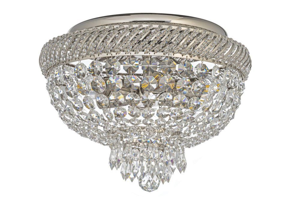 Люстра *35*31 см, 6*E27*60W, Dio D`arte Bari Nickel Bari E 1.2.35.100 N, Матовый никель