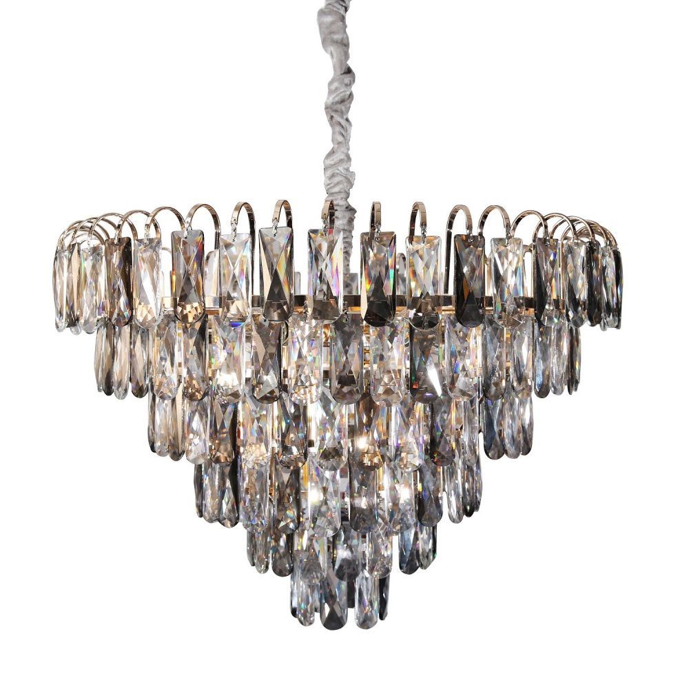 Люстра 60*60*75 см, 9*E14 Gerhort G22014/9GD+CL, Золото