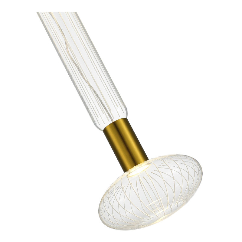Светильник 18 см, 6W, 3000K, ST-Luce Tacche SL6117.213.02, латунь