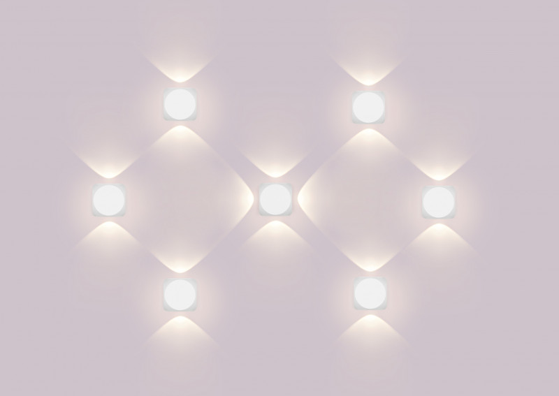 Уличный настенный светодиодный светильник Maytoni Knightsbridge O014WL-L4W, 4W LED, 3000K, белый