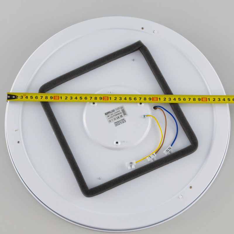 Светильник 50 см, 60W, 3000-5500K Citilux Диамант Смарт CL713A60G, белый