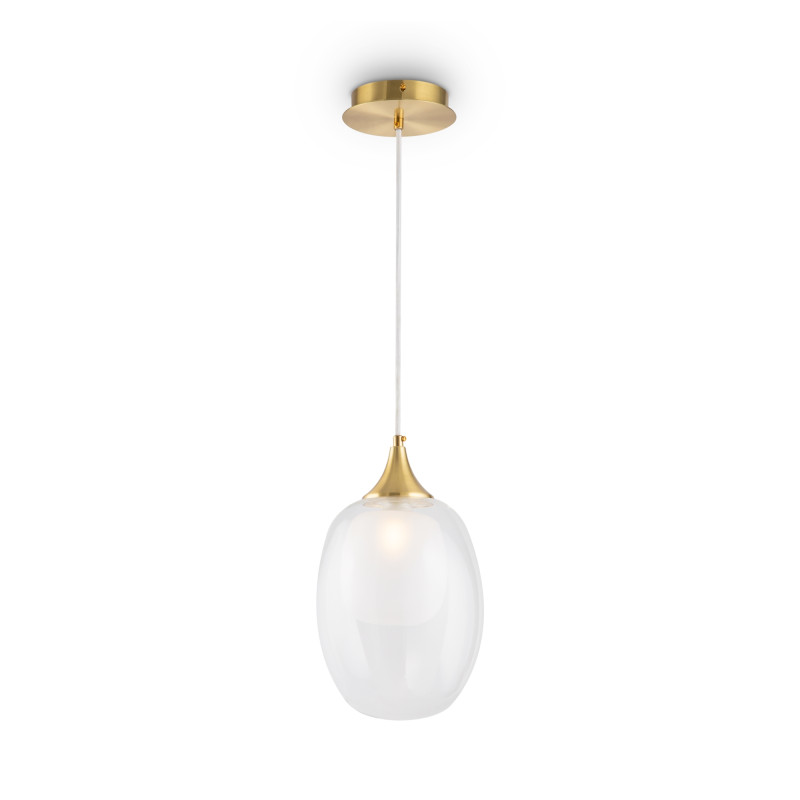Светильник 19 см, Maytoni Aura MOD016PL-01BS, латунь