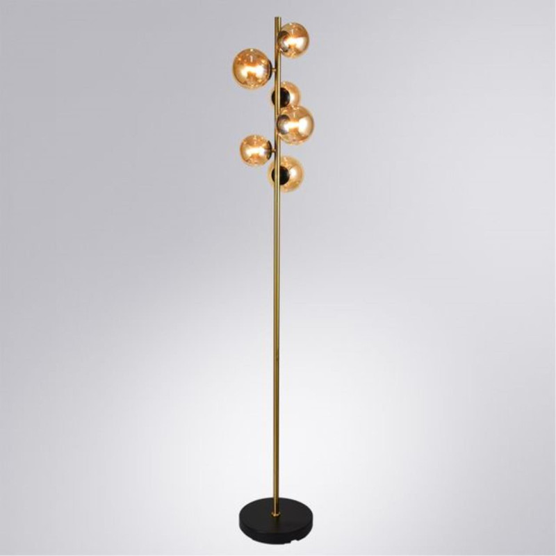 Торшер 29*165 см, 6*G9 медный Arte Lamp Gemini A2243PN-6PB