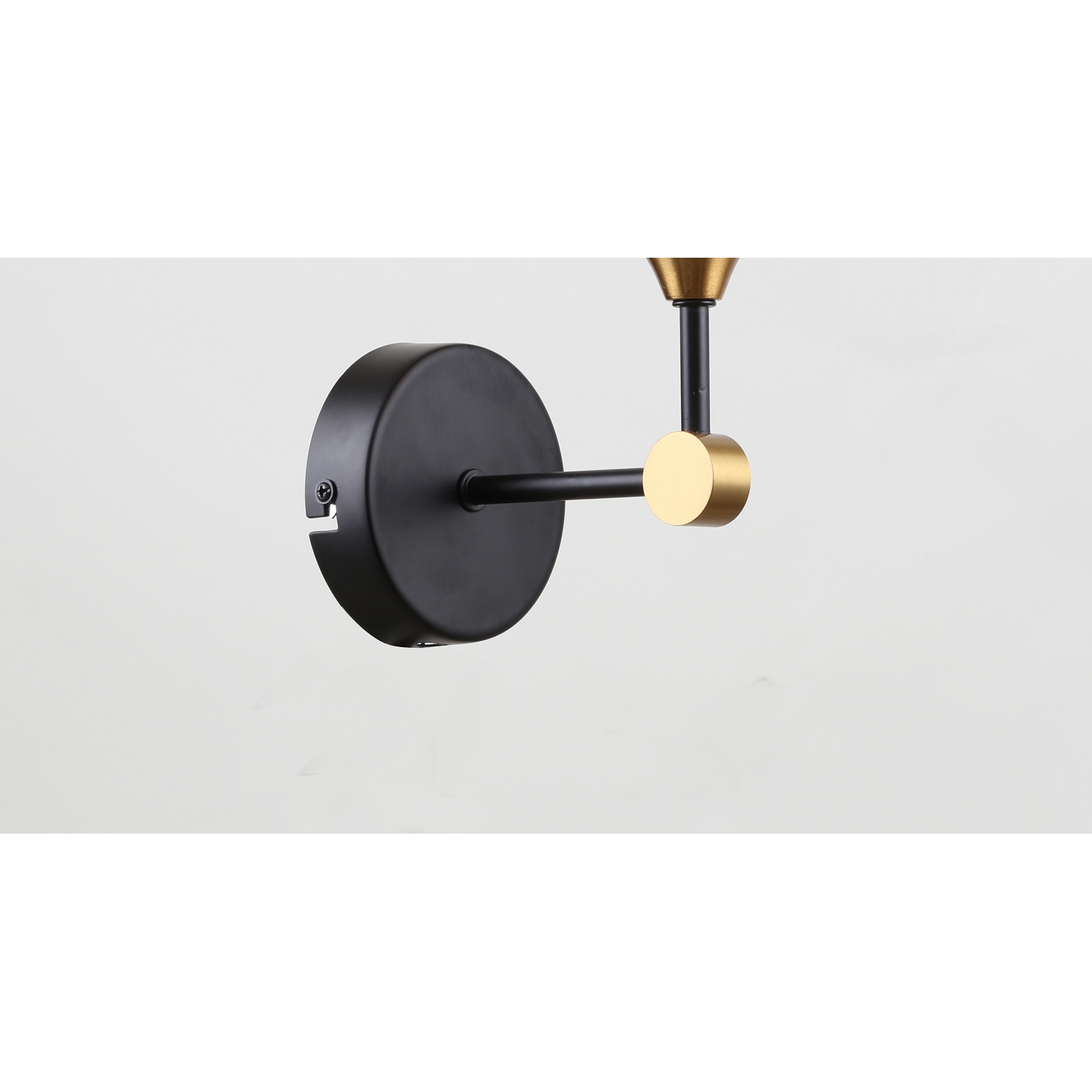 Бра F-Promo Ovo 4083-1W, D170*W100*H290, черный, латунь