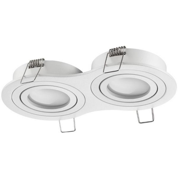 Светильник встраиваемый поворотный 17,5 см, Novotech Morus 371023, белый