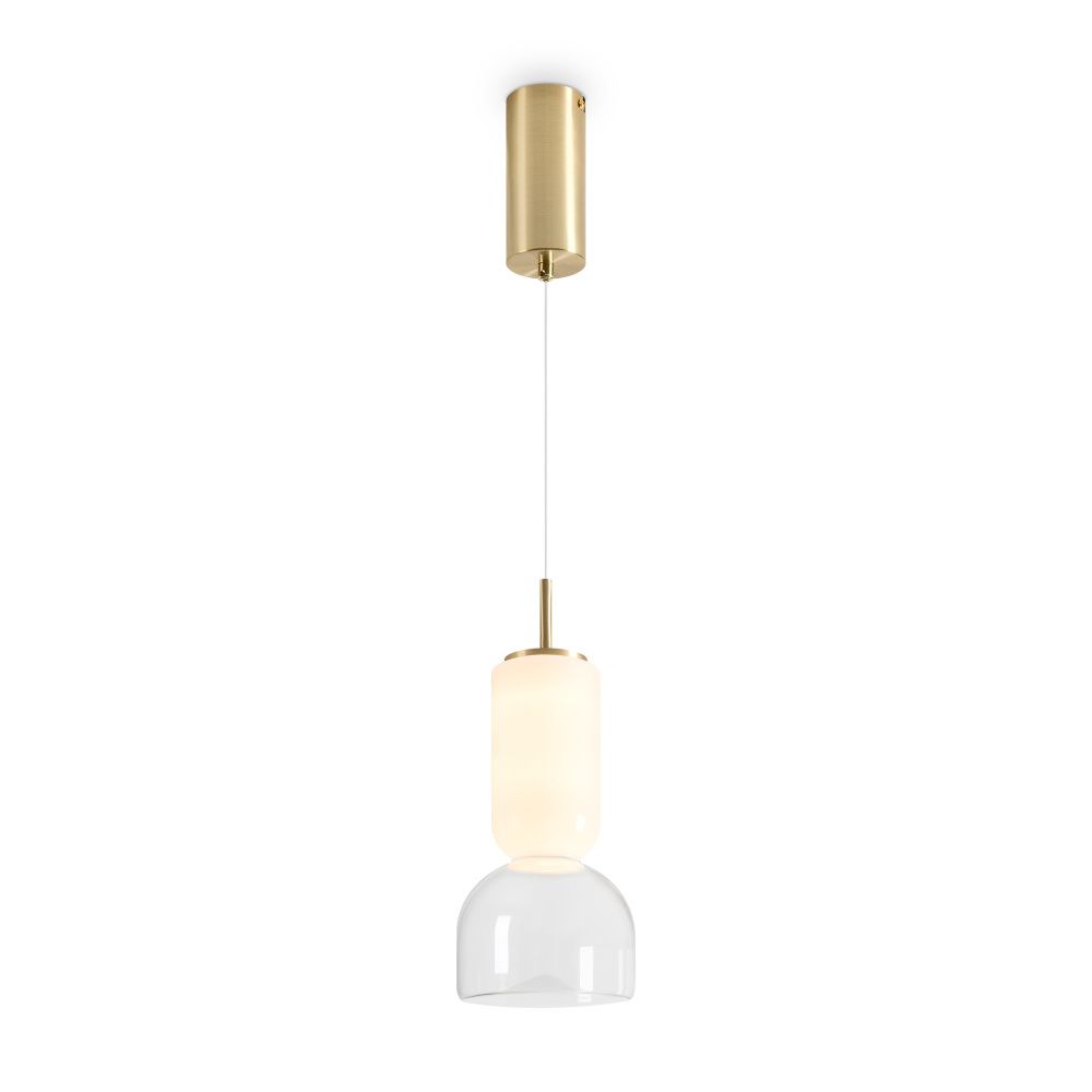 Подвесной светильник *13*47-235 см, 1*LED*6W, 3000K, Freya  FR5636PL-L6G1, Латунь