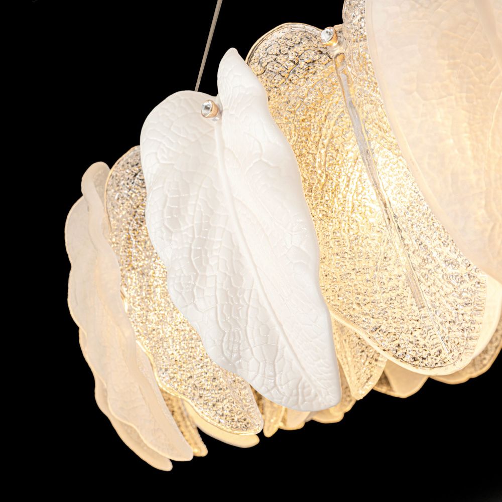 Подвесная люстра 80 см, Modelux ML.9530.800 CP, шампань