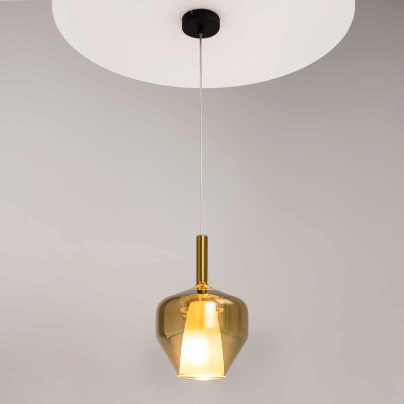 Подвесной светильник 20*20*334 см, 1*E27, 60W, Maytoni Duality MOD271PL-01B4 черный