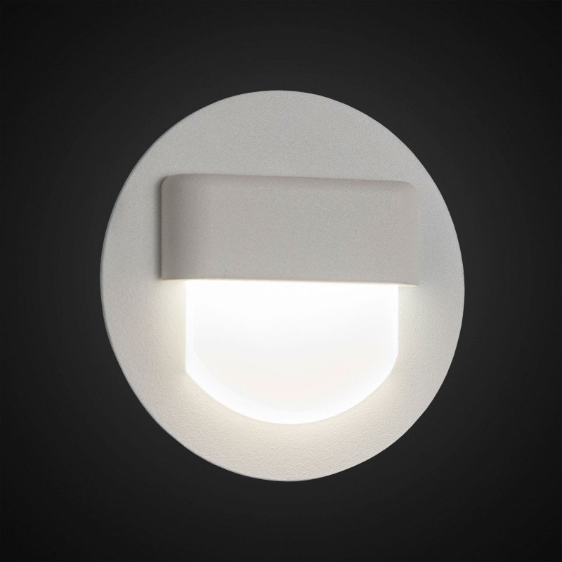 Встраиваемый лестничный светильник Citilux Скалли CLD006R0, Белый