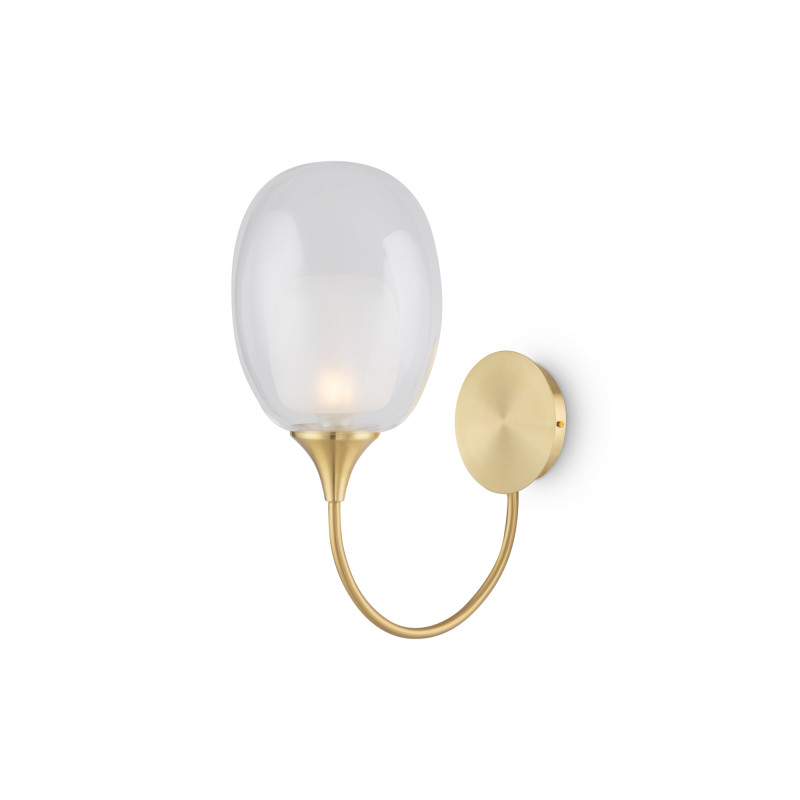 Светильник 43 см, Maytoni Aura MOD016WL-01BS, латунь