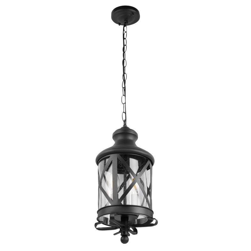 Подвесной уличный светильник *19*48,4-99,4 см, 1*E27*100W, LOFT IT Ferrara 100020P, черный