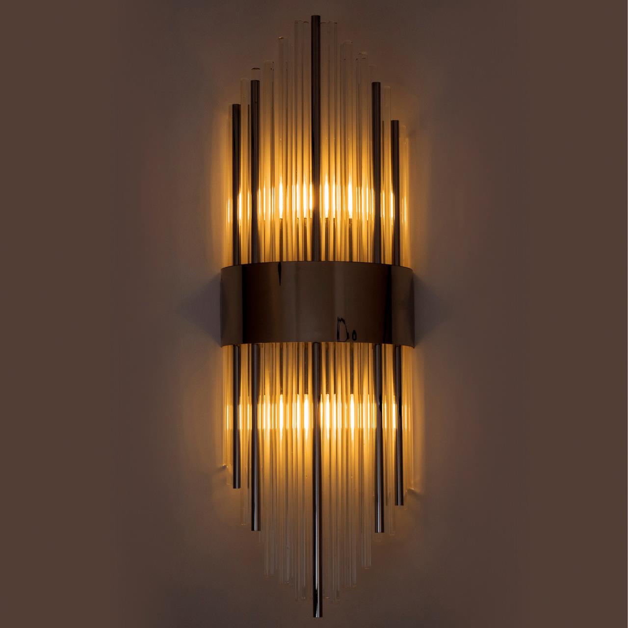 Бра 20*10*60 см, Е14 2x40W, Хром MODELUX ML.501.02 CR