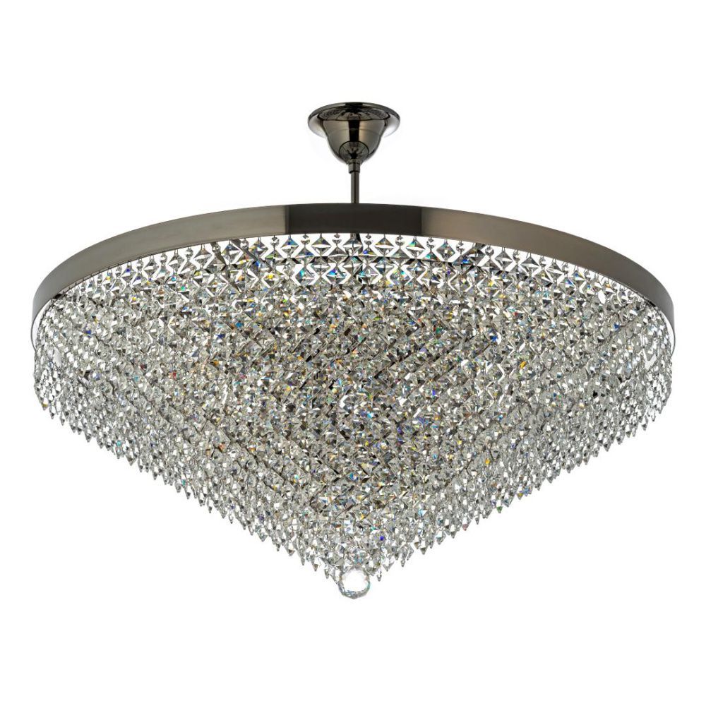 Люстра потолочная *80*36 см, 14*E14*40W, Arti Lampadari Avio Avio E 1.5.80.100 PB, Графит