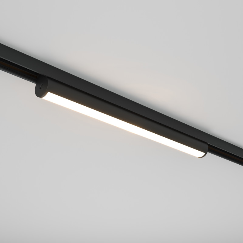 Светильник на шине 23,8*2*2,5 см, LED, 12W, 3000-6000К, Maytoni Technical Basis Rot TR183-1-12WTW-B черный