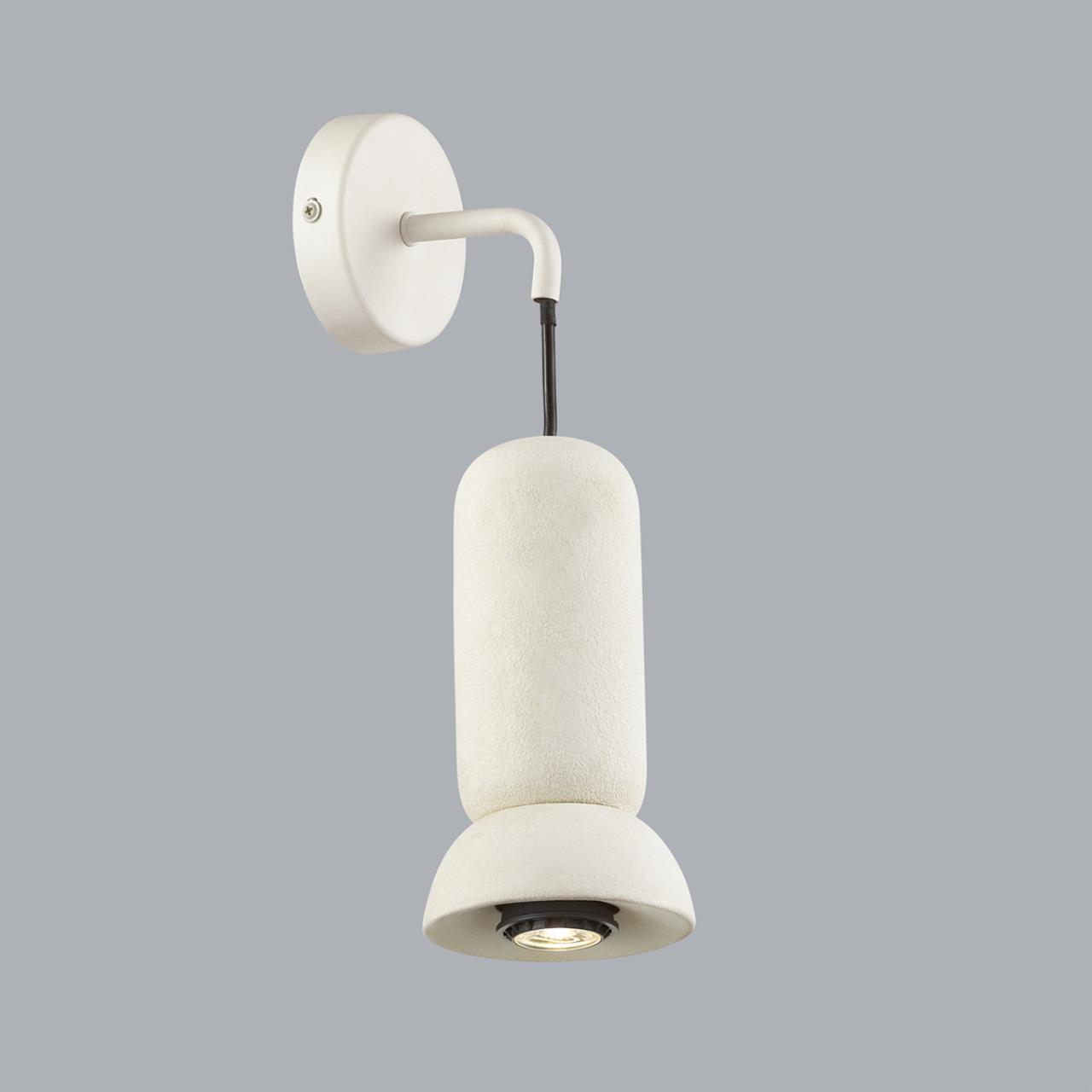 Бра 15*11*36 см, 1 GU10*4W, Odeon Light Kerama, белый 5054/1WE