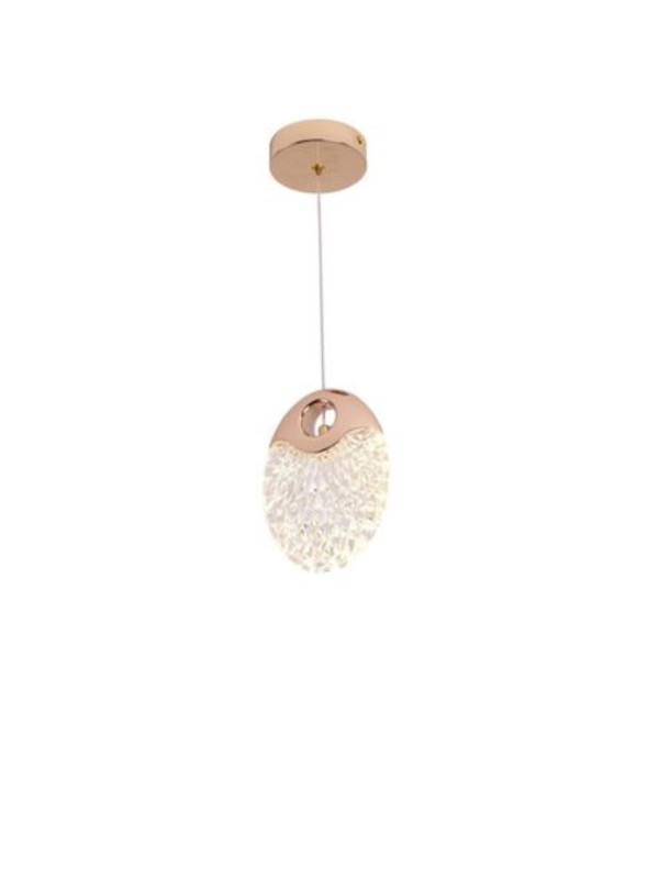 Подвесной светильник 13*20 см, 1*LED*5W 4000K Arte Lamp Vitoria A2095SP-1GO золото
