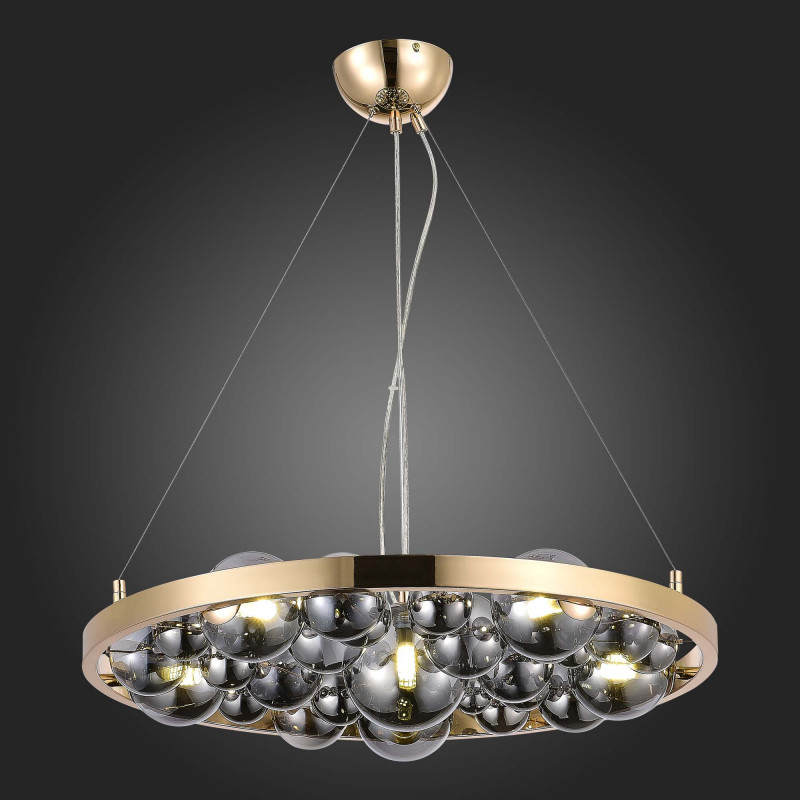 Люстра подвесная 60 см, ST LUCE OLMI SL1510.203.06 Французское золото