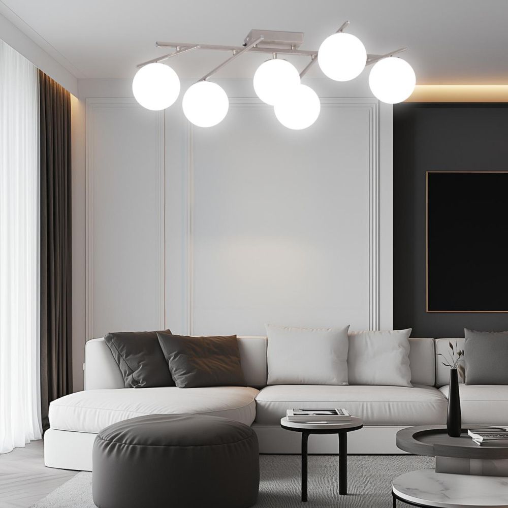 Светильник 90 см, 72W, 3000-5500K, Citilux DORSY CL223161 LED, матовый хром