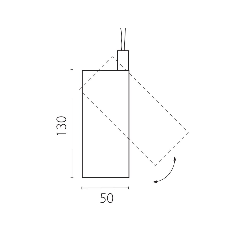 Светильник профессиональный тушка BARRA/QUATTRO высокого качества света с углом рассеивания 20-55G *5*13 см, *12W, 2700-4200-6000K, Lightstar Canno Pro 304126, Белый
