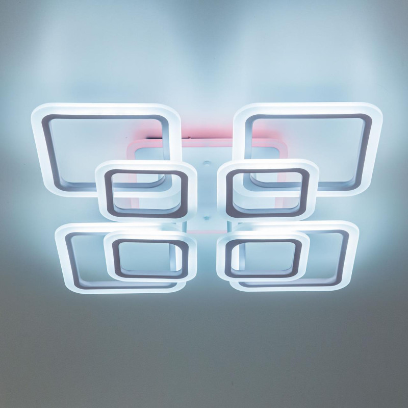 Люстра потолочная Citilux Марсель Смарт CL232A180E, 95W LED, 3000-5500K, белый