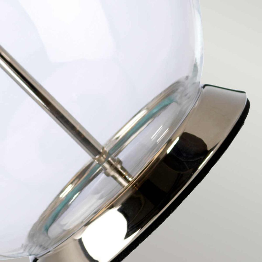 Настольная лампа Elstead Lighting, Арт. ORB-CLEAR-PN-WHT