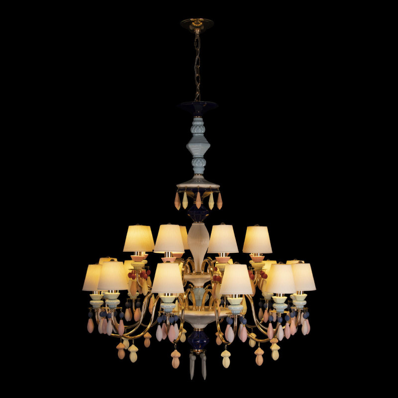 Светильник 93 см, Loft IT Grace 10203/12+8 Mult, золото