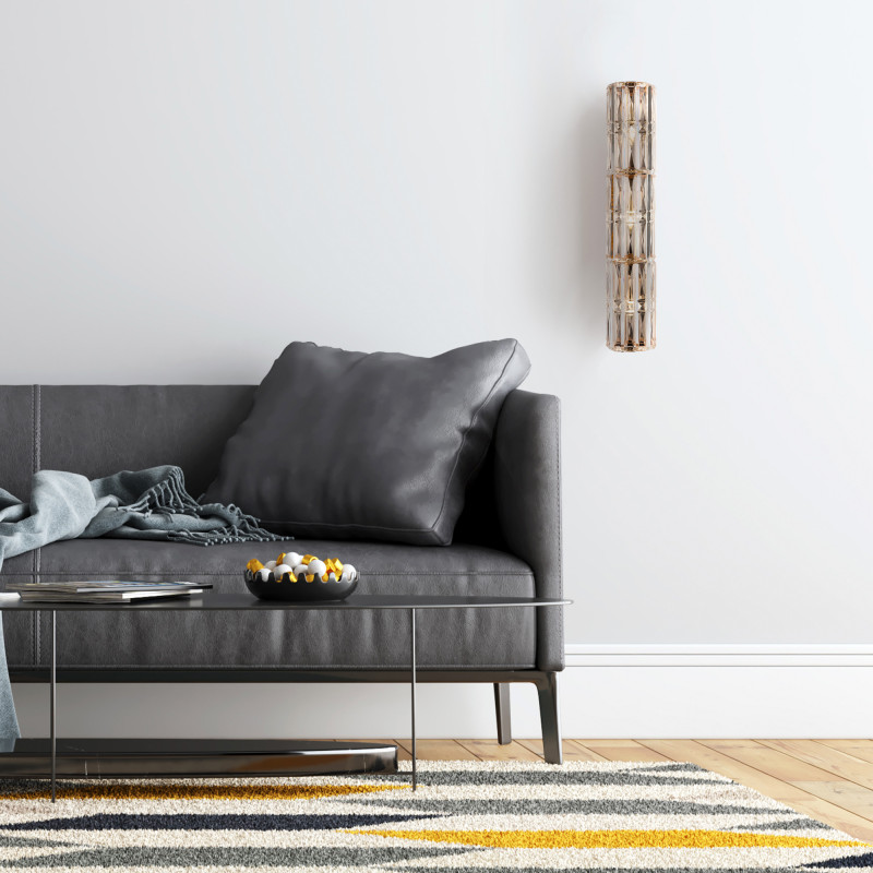 Светильник 75 см, Maytoni Facet MOD094WL-03G, золото
