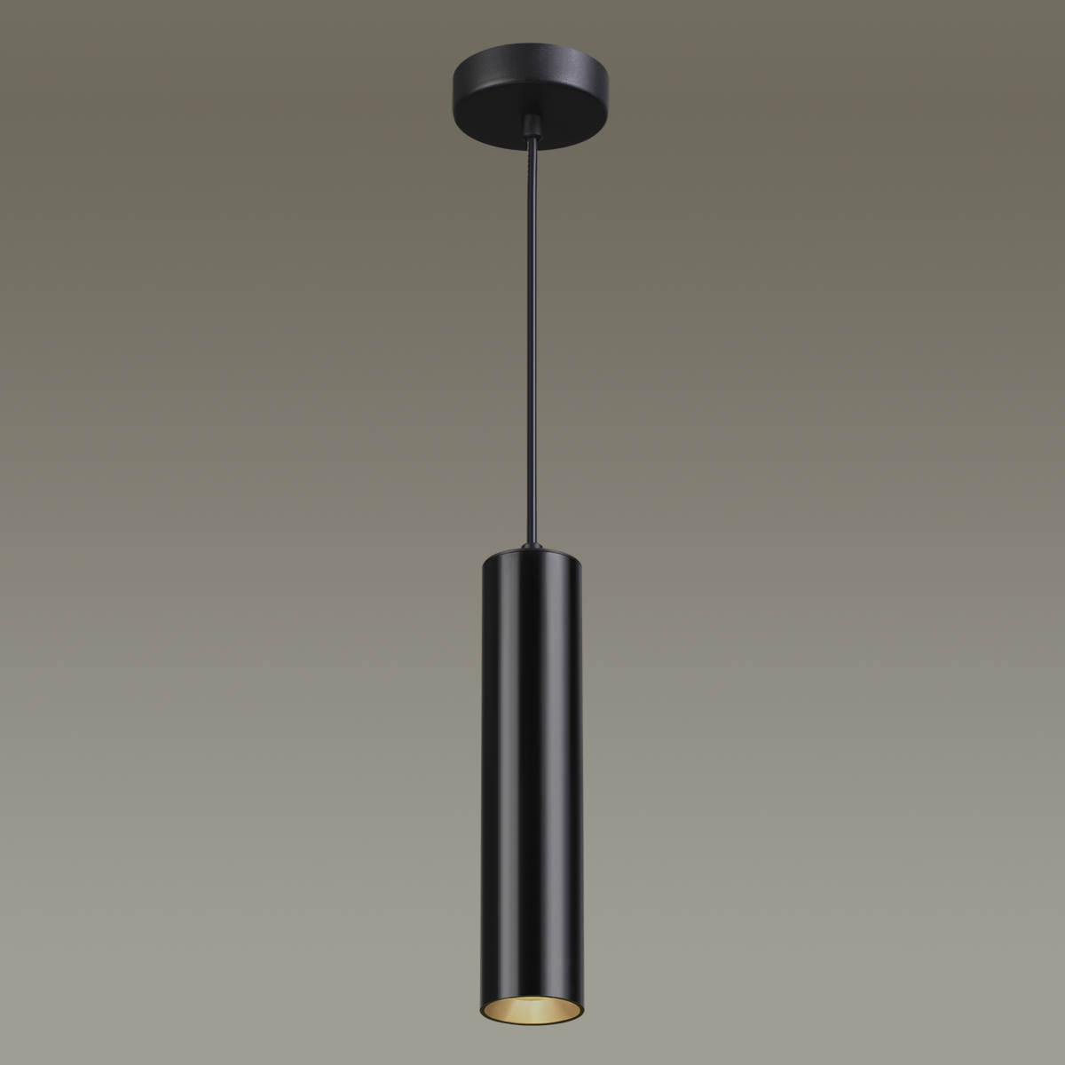 Подвесной светильник Odeon Light Corse 3872/1L черный, диаметр 5.5 см