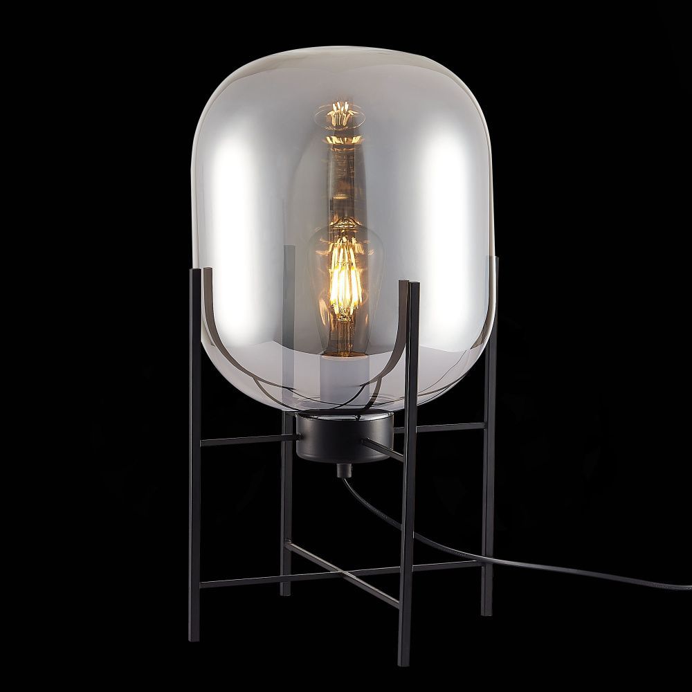 Настольная лампа 1*E27*40W, St Luce Burasca SL1050.704.01, черный