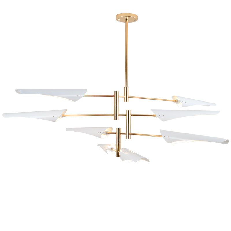 Люстра на штанге Inodesign Beam White 54.328
