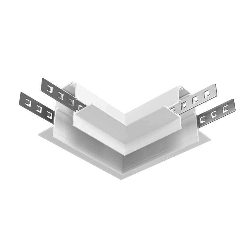 Коннектор угловой Exility встраиваемый под ГКЛ 12,5мм, белый 10*10*4,6 см, LED*W TRA034CL-42.12W Maytoni, Белый