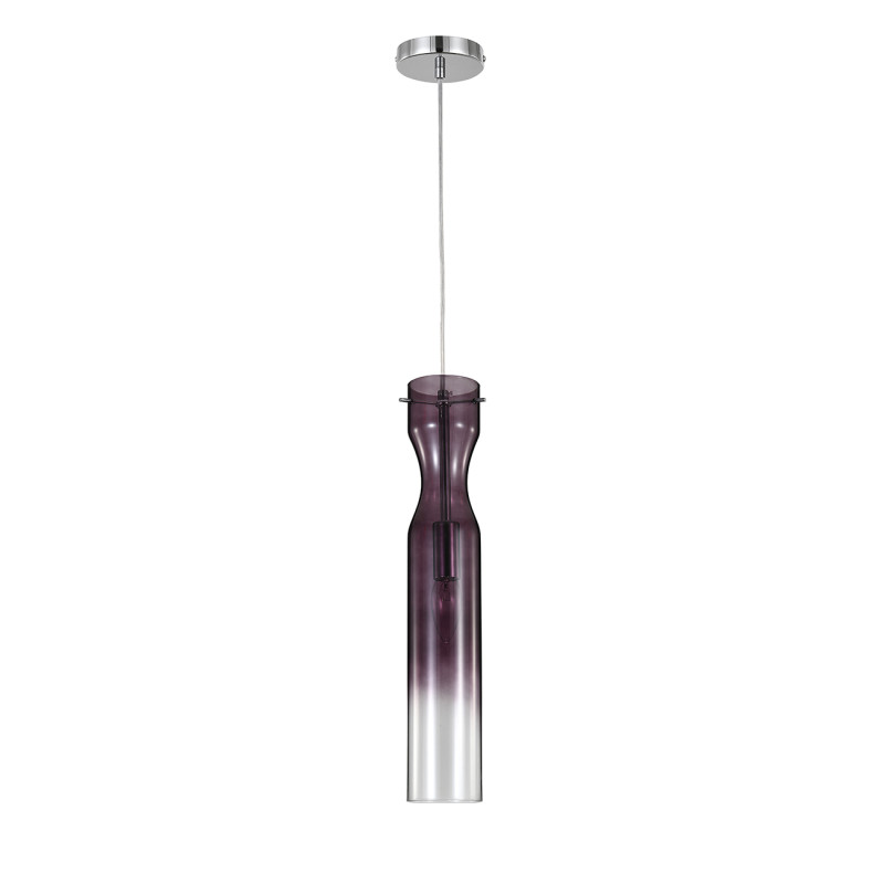 Подвесной светильник 8*8*198,5 см, 1*E14, 40W, Indigo BEUTA V000564 хром, 11052/1P Purple