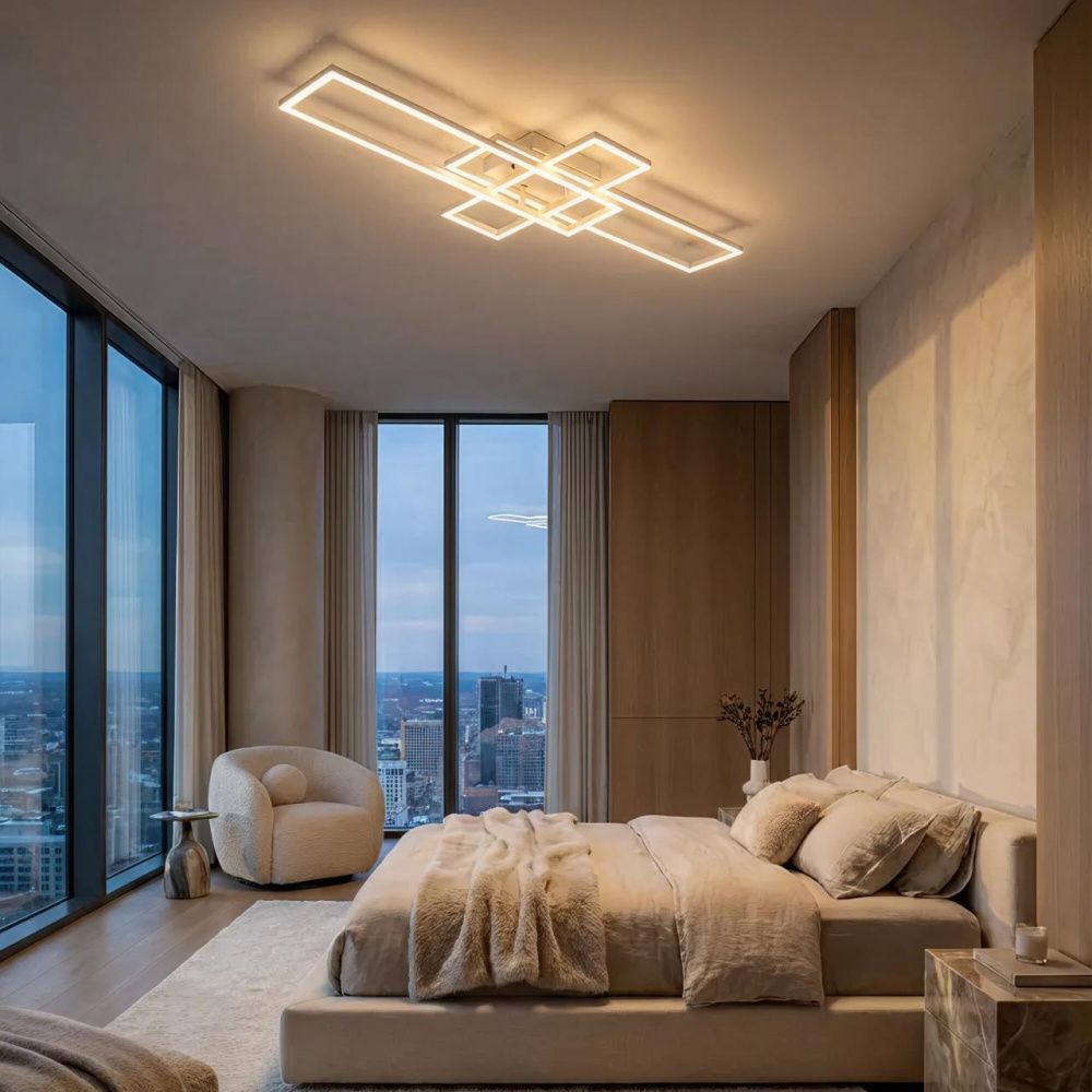 Светильник 94 см, 64W, 3000-5500K, Citilux KUBIT CL201130, белый