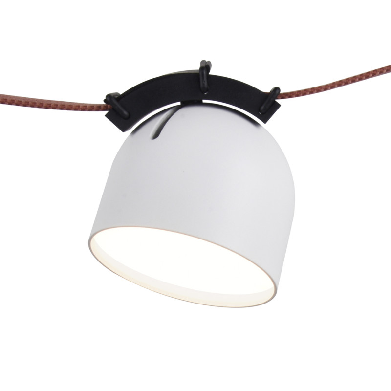 Светильник на шине 10*10,7 см, LED * 12W, 4000K, Denkirs Belty Spot DK5542-WH+BK, черный