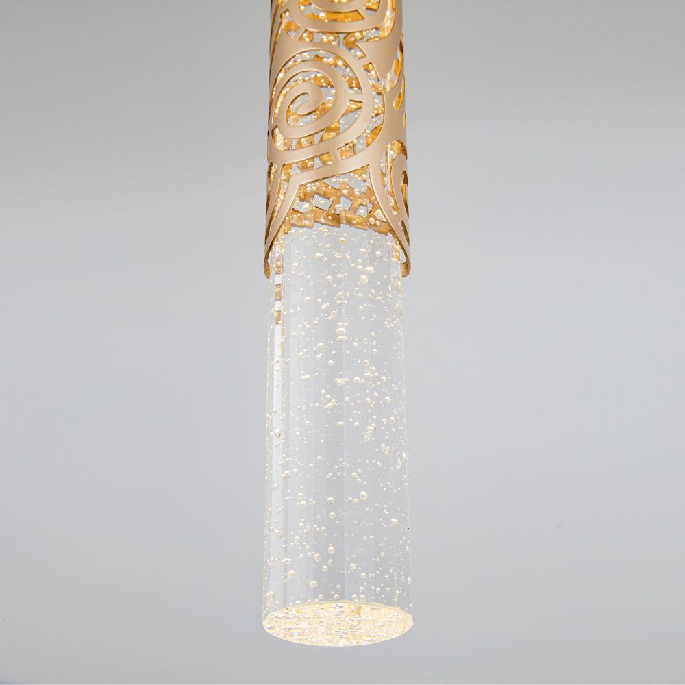 Подвесной светильник 10*10*112 см, LED 5W, 4000K, Золото MODELUX ML.88963.1 GD