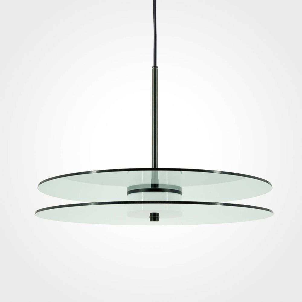 Светильник подвесной *47-200 см, 1*LED*7W, 3000K, Lightera Echuka LE142L-38S, Черный