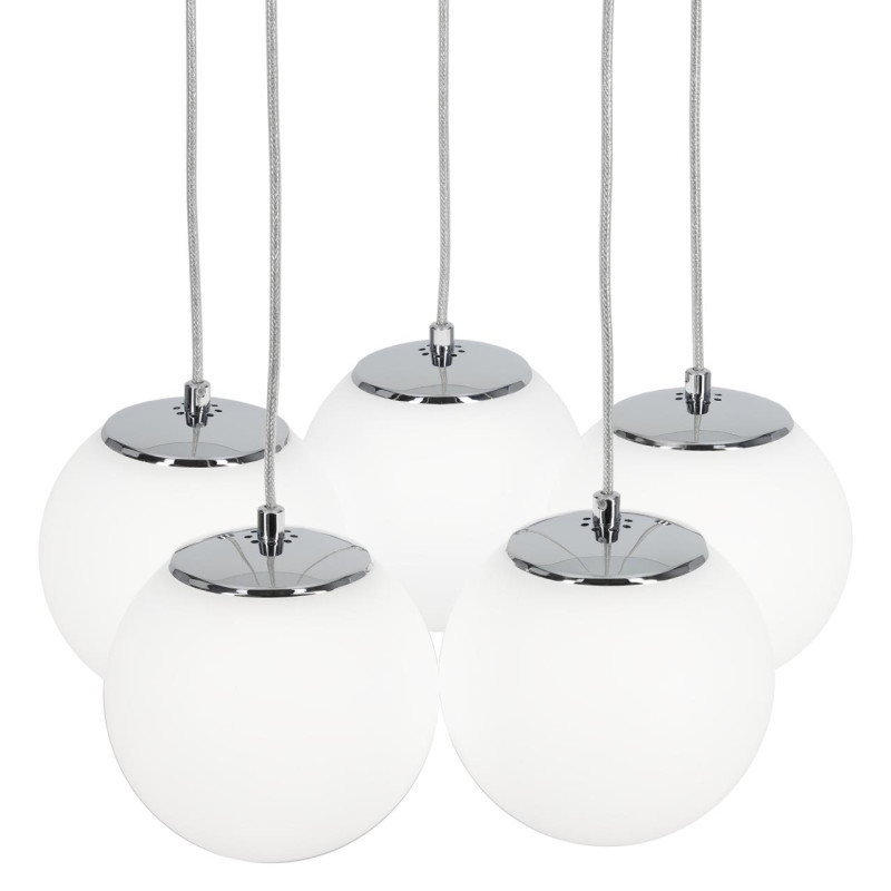 Люстра 45*120 см, LED*60W, 3000-5500К, 6000Lm, 22 м2 Матовый хром Citilux Адам CL228A051