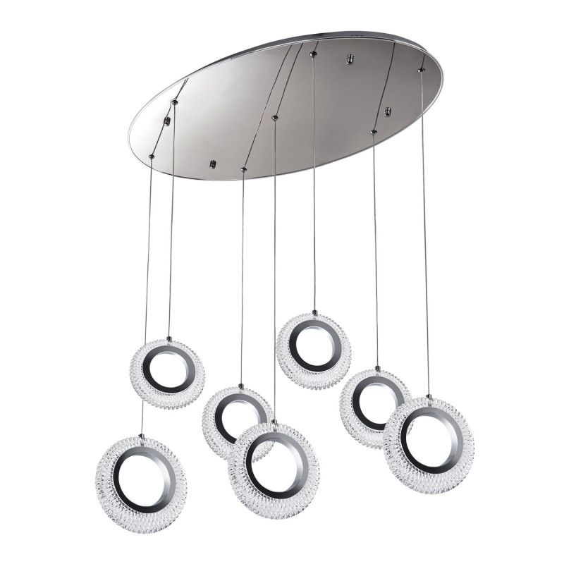 Подвесной светильник 40*80 см, 48W, 4000К MODELUX ML.89023.7 CR хром